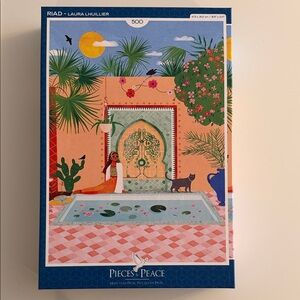 Pieces & Peace- Riad -  500 Piece Puzzle